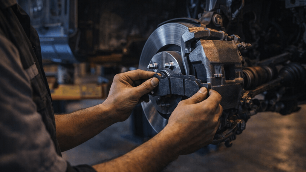 Balatas y frenos en flotillas: señales y cuándo cambiar